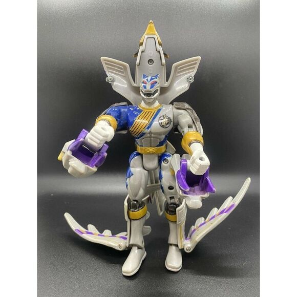 Power Rangers Wild Force Primal Morphin Lunar Wolf Transforming Figure 2002 - Picture 1 of 4